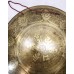 GF603/1054 Very Artistic Large Size Tibetan Himalayan Temple Gong 21.75" Diameter Handmade in Nepal